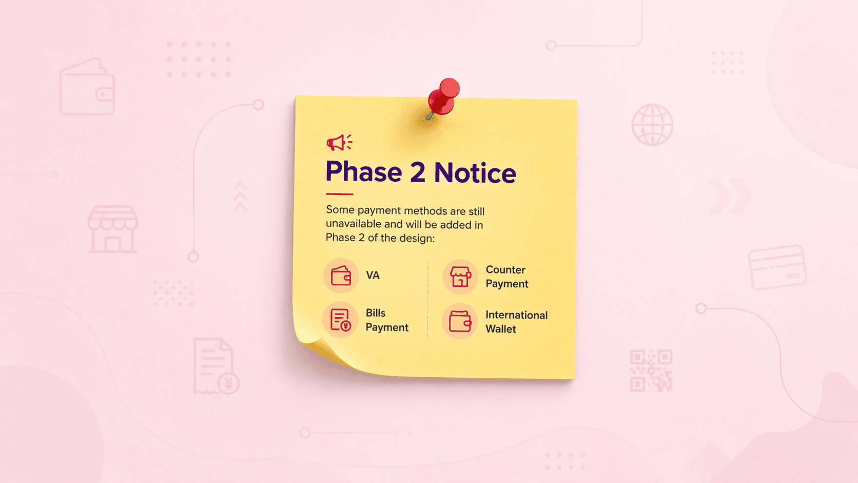 Payso Cashier Phase 2 notice for upcoming payment methods
