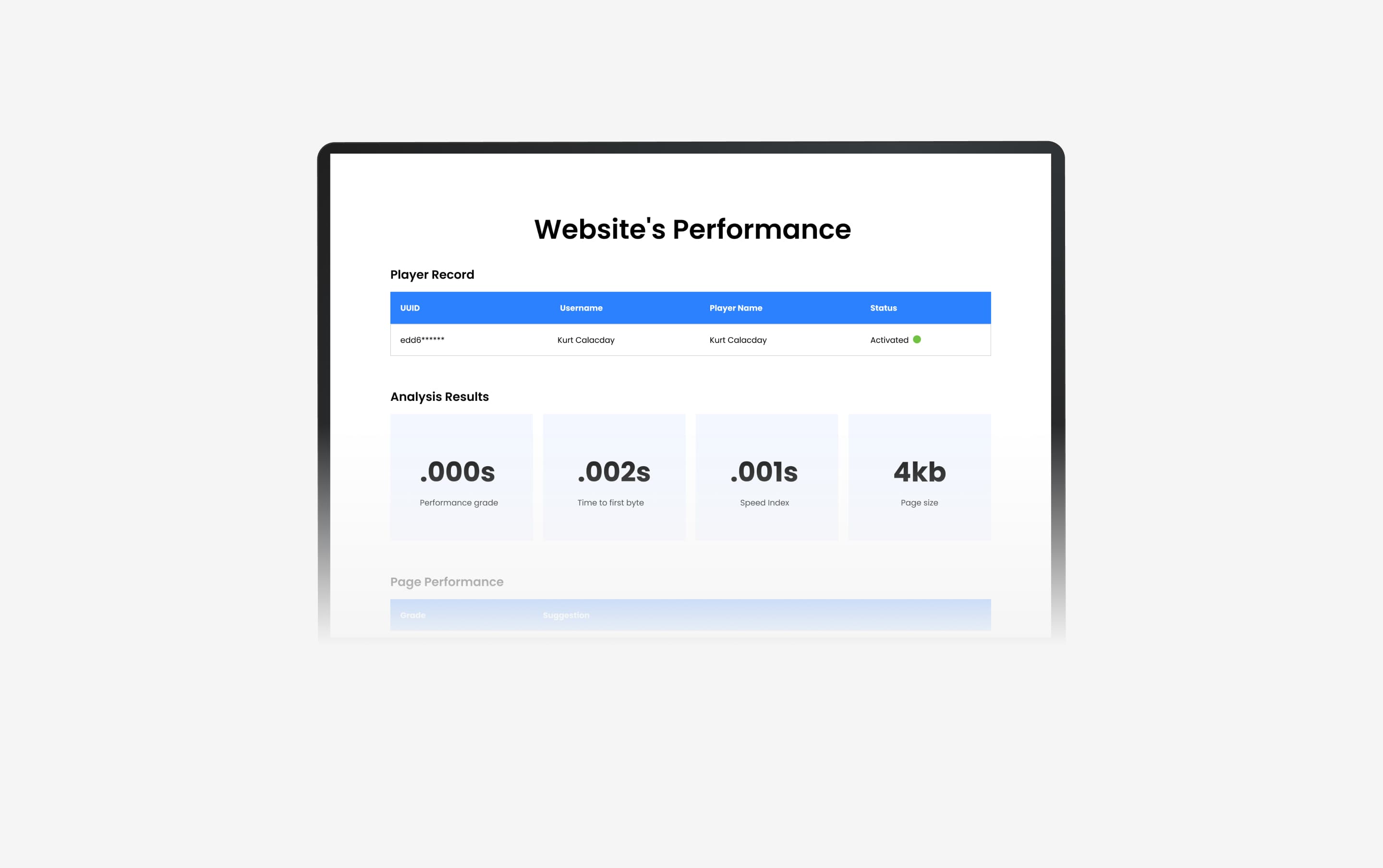 Website Performance